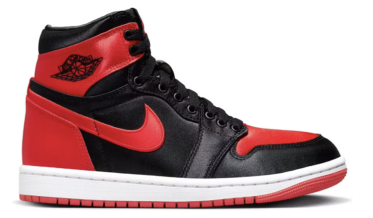 Satin Bred W Jordan 1 High Retro