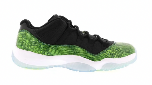 Jordan 11 Retro Low Green Snakeskin