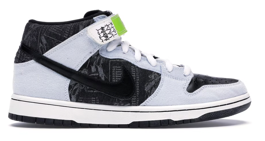 Heavy Metal Nike Sb Dunk Mid
