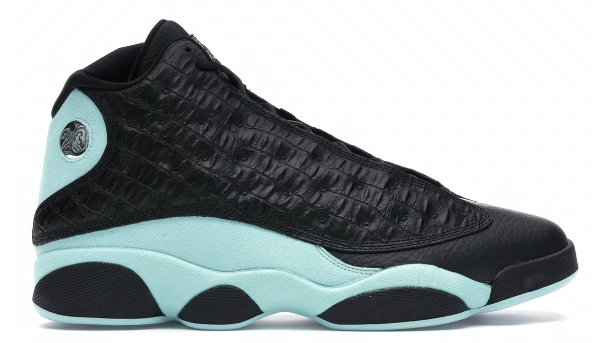 Jordan 13 Retro Black Island Green