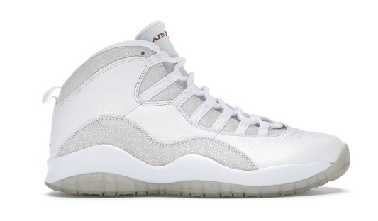 White OvO Jordan 10 Retro