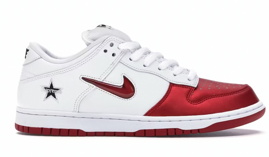 Red Jewel Swoosh SB Dunk Low
