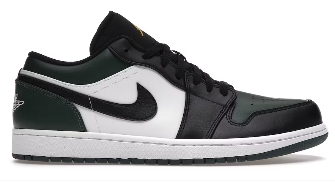 Green Toe Jordan 1 Low