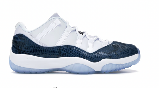 Navy Snakeskin 11 Jordan