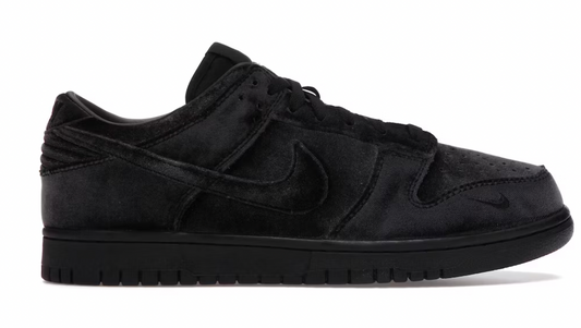 Triple Black Velvet Dover Street Market Dunk low