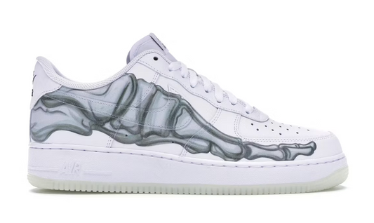 White Skeleton Air Force 1