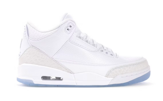 Pure White Jordan 3 Retro